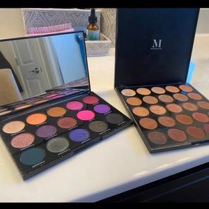 Morphe palettes set of 2, used.